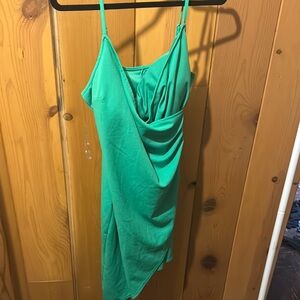 Planet Gold Vibrant Green Top